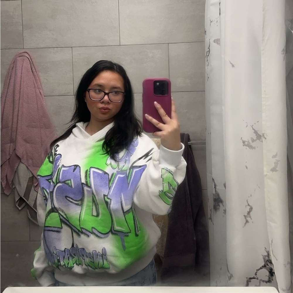 Graffiti Style Hoodie